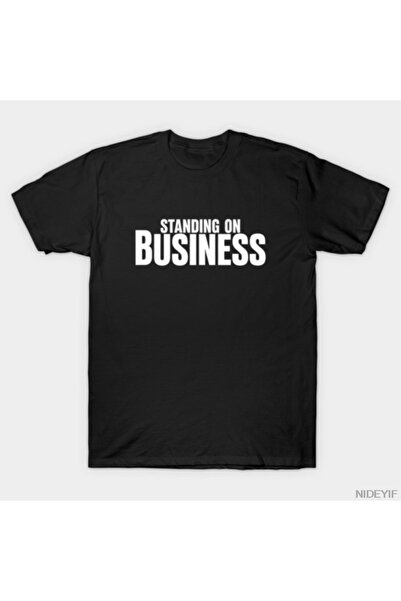 Flood Of Style تي شيرت ستاندنج أون بيزنس للرجال والنساء 100% قطن قطن قطعة تي ...