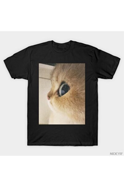 Flood Of Style Χαριτωμένο αστείο μπλουζάκι με μιμίδια γάτας για άνδρες Γυναικ...