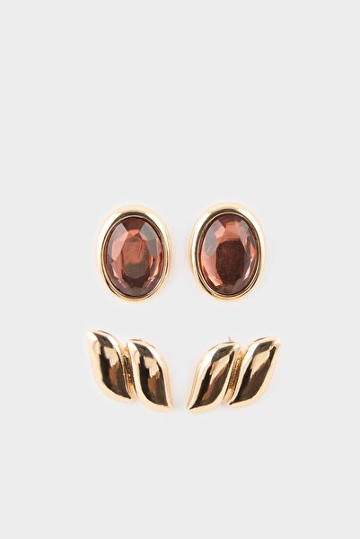 DeFacto Women's 2-Piece Earrings H2554Axns