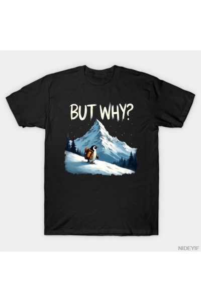 Flood Of Style Nihilist Penguin But Why Meme T-shirt για άνδρες Γυναικεία 100...