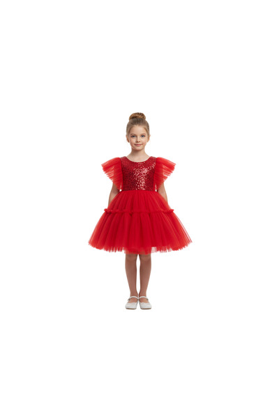 ddaniela - Alice Butterfly Red Party Dress