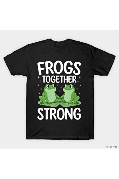 Flood Of Style Βάτραχοι μαζί είναι δυνατοί Μπλουζάκι Frog T-shirt για άνδρες ...