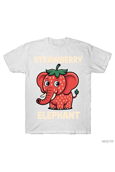 Flood Of Style تي شيرت إيطالي من Brainrot Meme للأطفال والأولاد على شكل فيل ا...