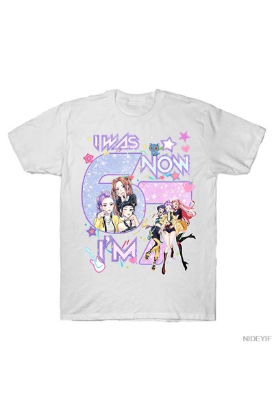 Flood Of Style I'm 6, Now I'm 7 T-shirt 100% Μπλουζάκια Βαμβάκι τεμαχίων για ...