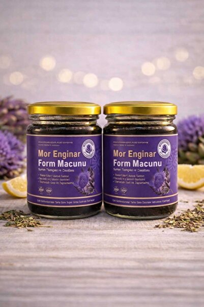 Tiraje Mor Enginar Bitkisel Macun 240g – Doğal Bitkisel Karışım 2 Lİ