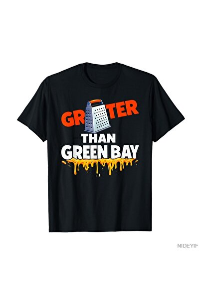 Flood Of Style Μπλουζάκι Grater Than Green Bay Greater Cheese Grate για Άνδρε...