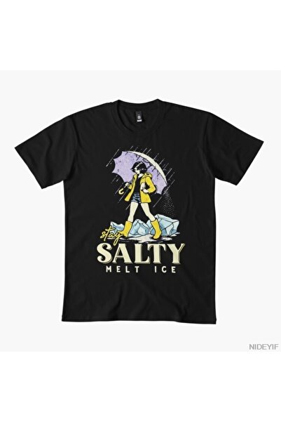 Flood Of Style تي شيرت ستاي سالتي ميلت آيس أنتي آيس بوليتيكي للرجال والنساء 1...