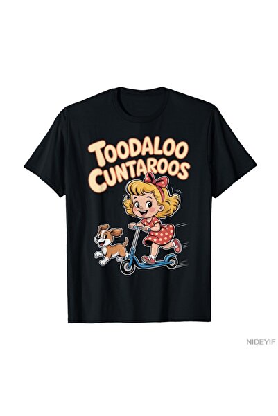 Flood Of Style تي شيرت تودالو كونتاروس مضحك بتصميم ريترو وداعًا للمرح للرجال ...