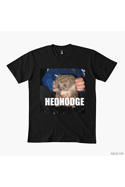 Flood Of Style Hedhodge Ανδρικό Γυναικείο Μπλουζάκι 100% Μπλουζάκια Βαμβάκι τ...