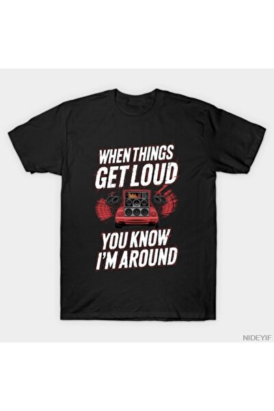 Flood Of Style تي شيرت مضحك بطبعة سيارة باس هيد للرجال والنساء 100% قطن تي شي...