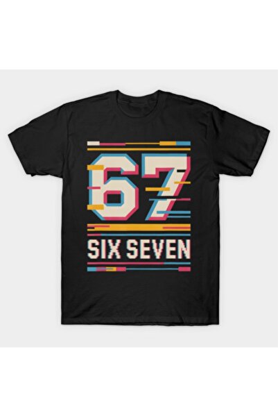 Flood Of Style Six Seven 6 7 Meme T-shirt για άνδρες Γυναικεία 100% Βαμβάκι τ...