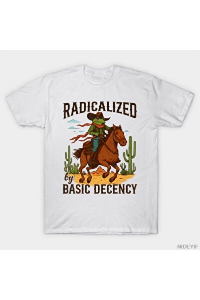 Flood Of Style Ρετρό ραδικαλισμένο μπλουζάκι καουμπόικου στυλ με βασικό στυλ ...