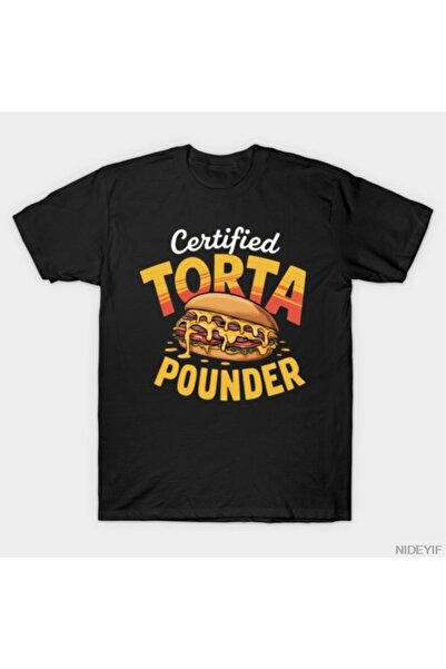 Flood Of Style Πιστοποιημένο μπλουζάκι Torta Pounder με αστεία μεξικάνικη φαγ...