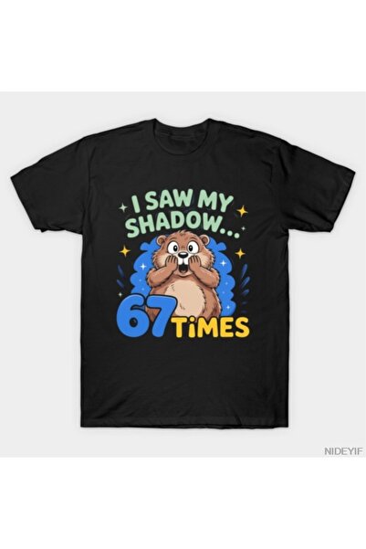 Flood Of Style Groundhog Day Funny 67 Meme T-shirt 100% Βαμβάκι T-shirts για ...