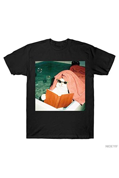 Flood Of Style Αστείο μπλουζάκι Sassy Cat Meme για άνδρες Γυναικεία 100% Βαμβ...