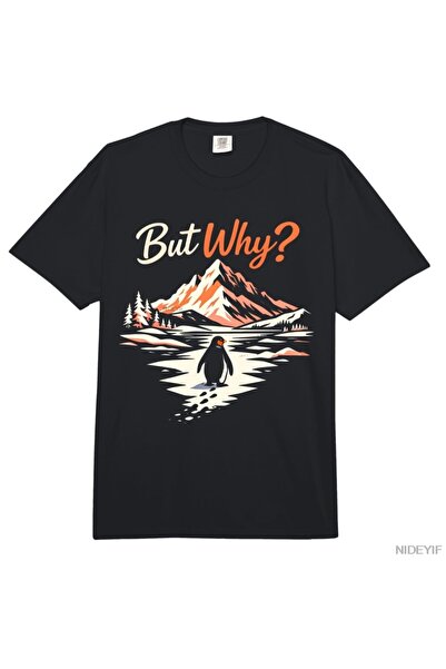 Flood Of Style Μπλουζάκι Penguin Tee Meme με απόσπασμα από την πεζοπορία στα ...