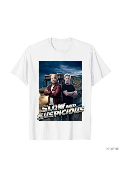 Flood Of Style Μπλουζάκι Slow and Suspicious Meme για άνδρες Γυναικεία 100% Β...