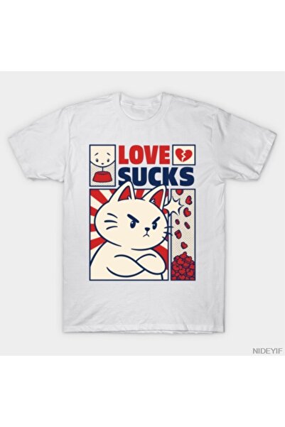 Flood Of Style Tricou Angry Cat pentru bărbați și femei bumbac 100% u% tricou...