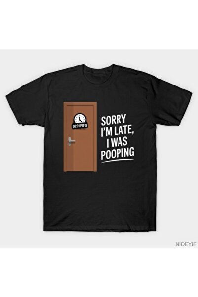 Flood Of Style Συγγνώμη που άργησα, κάναμε κακά, αστείο μπλουζάκι meme για άν...