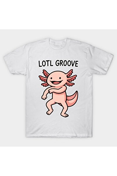 Flood Of Style تي شيرت دانسينج أكسولوتل - تي شيرت "لوت جروف" للرجال والنساء 1...
