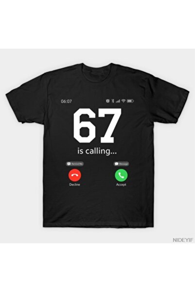 Flood Of Style 67 Is Calling Meme Six Seven Brainrot tricou tricouri cu bumba...