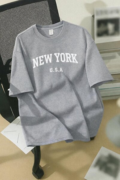 E-ROMA New York U.S.A. Printed Unisex T-Shirt