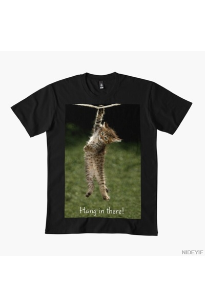 Flood Of Style Αντέξτε, Γατάκι – Μπλουζάκι GME με Μιμίδιο Εμψύχωσης GME με Βρ...