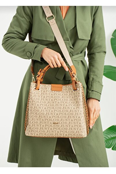 POLO BAG Original Just Polo Medium and Large Size Wide Strap Women's Shoulder...