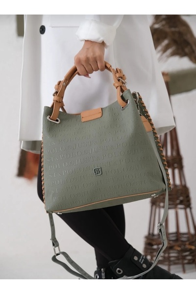 POLO BAG Original Just Polo Medium and Large Size Wide Strap Women's Shoulder...