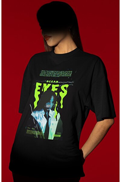 SEVBANO Design Billie Eilish Singer Printed Unisex Oversized T-Shirt