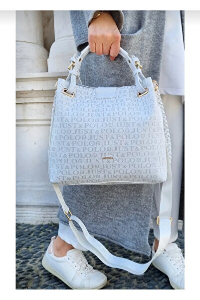 POLO BAG Original Just Polo Medium and Large Size Wide Strap Women's Shoulder...