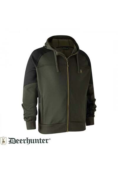 Deerhunter Rogaland Green Sweat with Hat 2XL