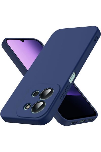 Rivor Redmi 15C Compatible Case with Camera Protrusion Silk I Y Soft-Textured...