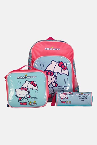 SANRIO Kids Girl Hello Kitty 3 In 1 Backpack, Multicolor