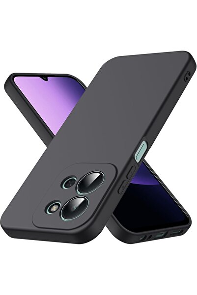 Rivor Redmi 15C Compatible Case with Camera Protrusion Silk I Y Soft-Textured...