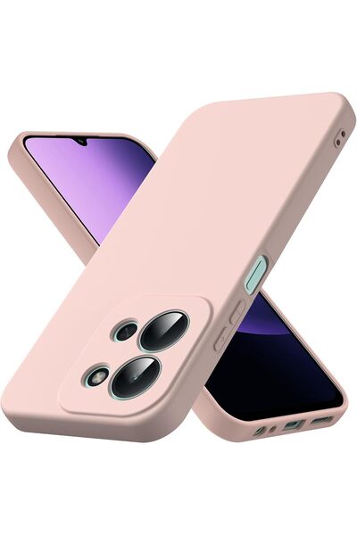 Rivor Redmi 15C Compatible Case with Camera Protrusion Silk I Y Soft-Textured...