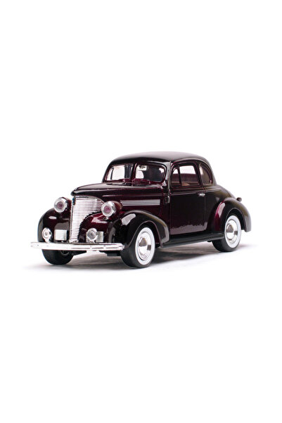 Motor Max Motormax 1939 Chevrolet Coupe Claret Red 1:24 Model Car Claret Red