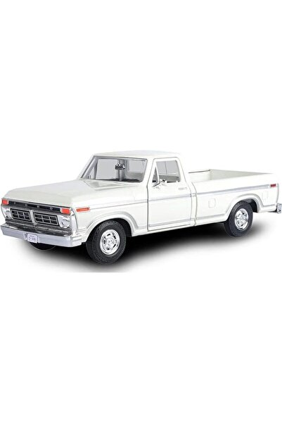 Motor Max موتورماكس 1977 فورد إف-150 كاستم بيك أب أخضر 1/24 موديل سيارة أبيض