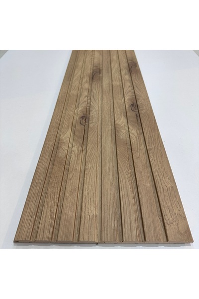 POLAT PANEL MDF Lambri Duvar Paneli 15cm x 280cm (4 Adet)