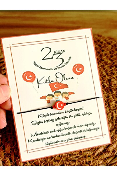 GHL STORY 23 NİSAN,23 NİSAN HEDİYELİK, AY YILDIZLI BİLEKLİK, ŞANS BİLEKLİĞİ 1...