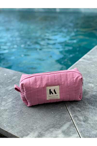 KaiAtelier Candy Inner a Lined Zippered Large Internal Volume Makeup Bag Bag ...