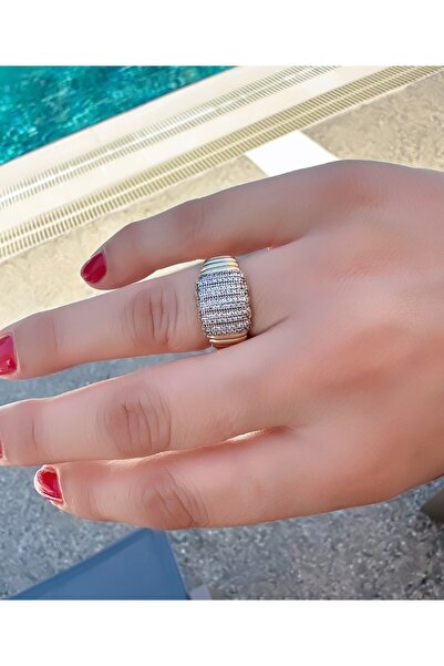 ECEMSEL خاتم مرصع بالأحجار الكريمة