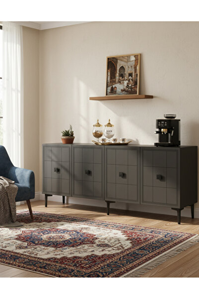 zetuna home KA1509A KONSOL, ÇOK AMAÇLI DOLAP, KAHVE KÖŞESİ VE TV SEHPASI ANTR...