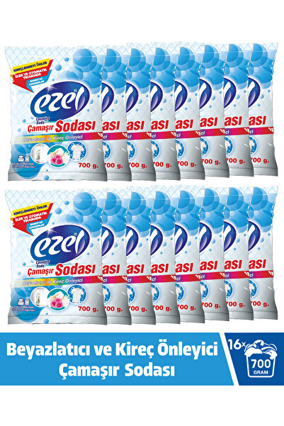 EZEL Çamaşır Sodası 700 Gr x 16 Adet