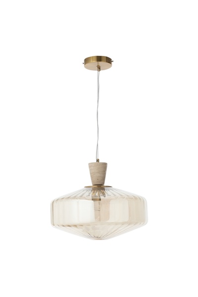 Mudo Concept SOLIN TEKLİ SARKIT AVİZE 40X40X80 CM