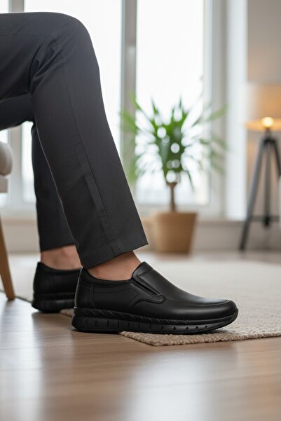 enoch Soft-Walk Series Orthopedic Laceless Elastic Transition Comfort Shoes