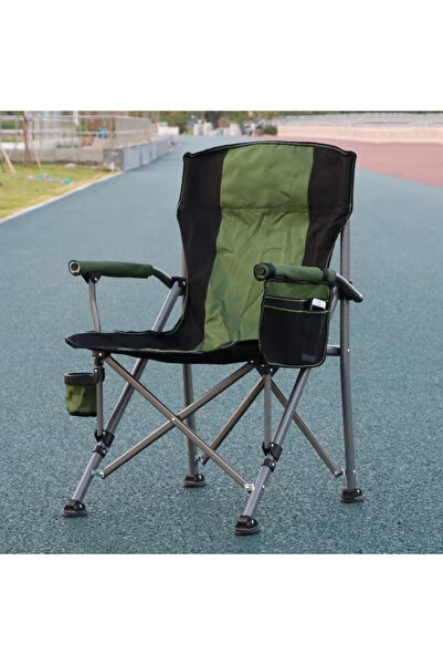 Snooe Large outdoor folding chair is crafted from 600D Oxford fabric, perfect...