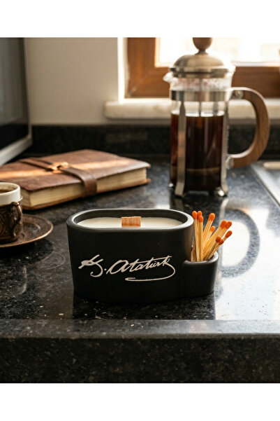 ALPİ HOME Atatürk İmzalı Mum