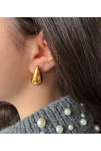 ECEMSEL Stylish Design Earrings with Filling Inserts