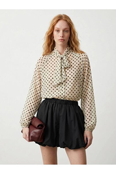 AYZEY Polka Dot Bow Blush